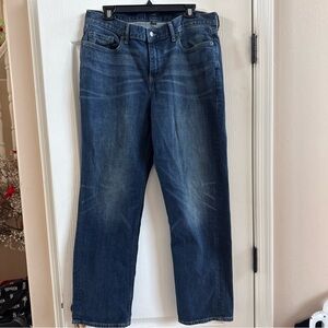 Banana Republic Men’s Distressed Denim Jeans Athletic Fit